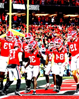 Georgia Bulldogs Football Oxford